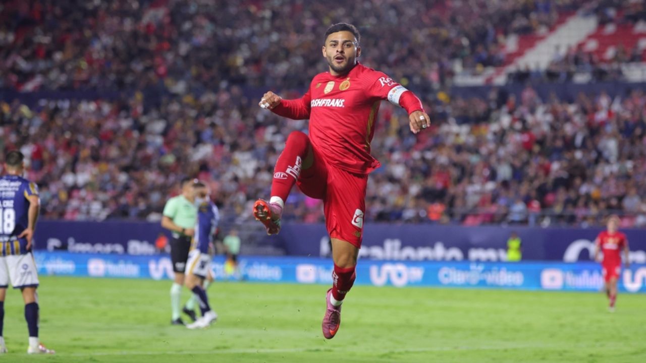 Alexis Vega pudiera regresar al Toluca para el partido de vuelta de la final ante Tigres UANL