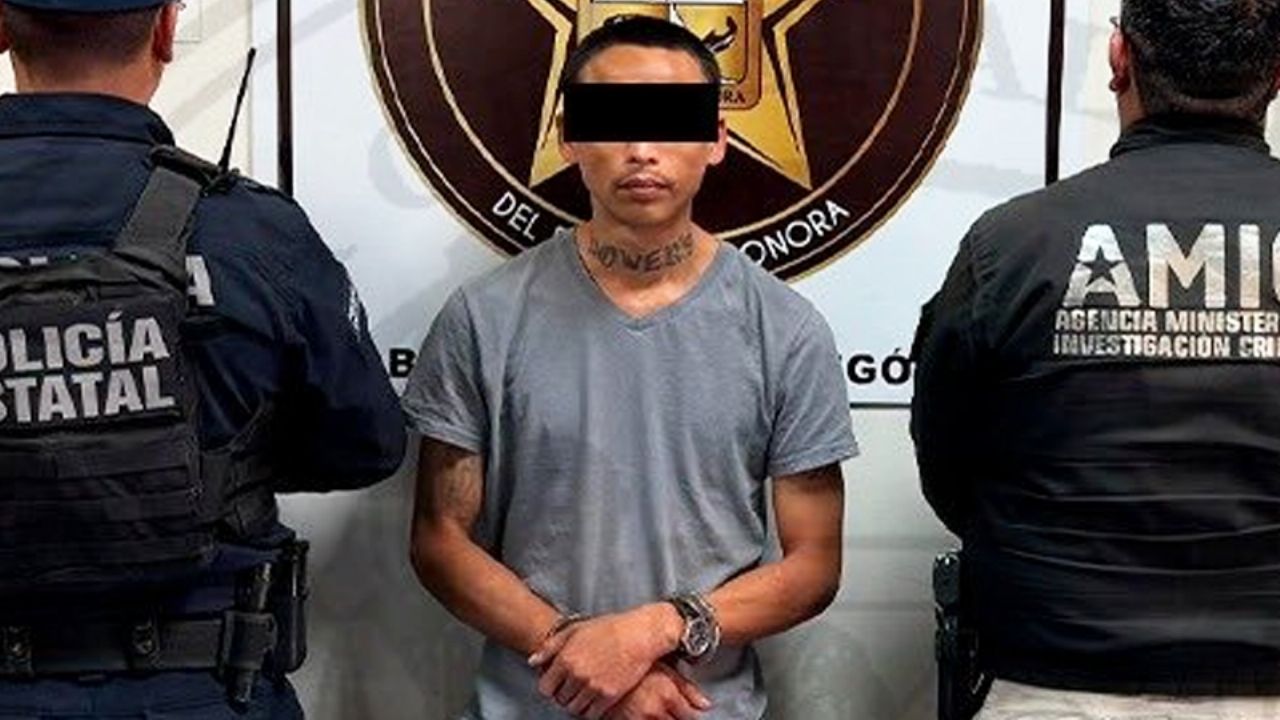 Capturan a ‘El Polo’ en Ciudad Obregón; lo sorprendieron con 12 invitatorios de metanfetamina