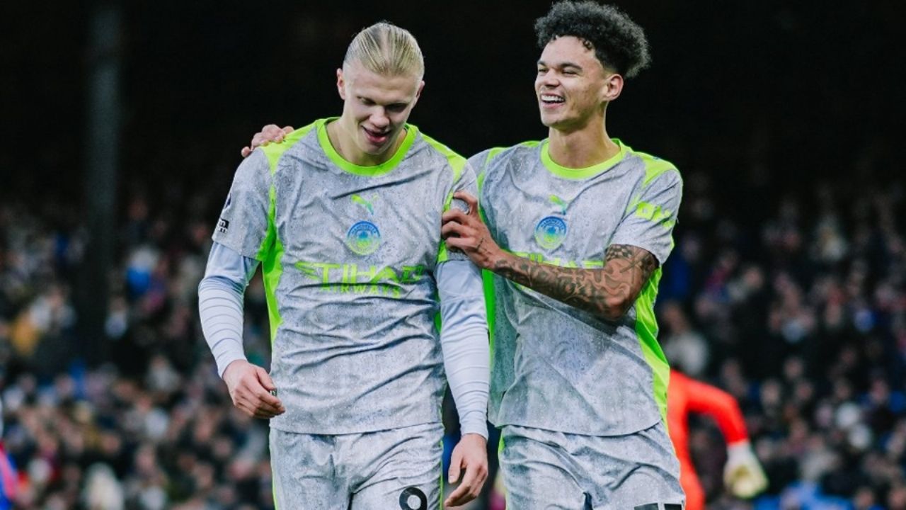 Erling Haaland comanda al Manchester City en la victoria sobre el Crystal Palace en la Premier League
