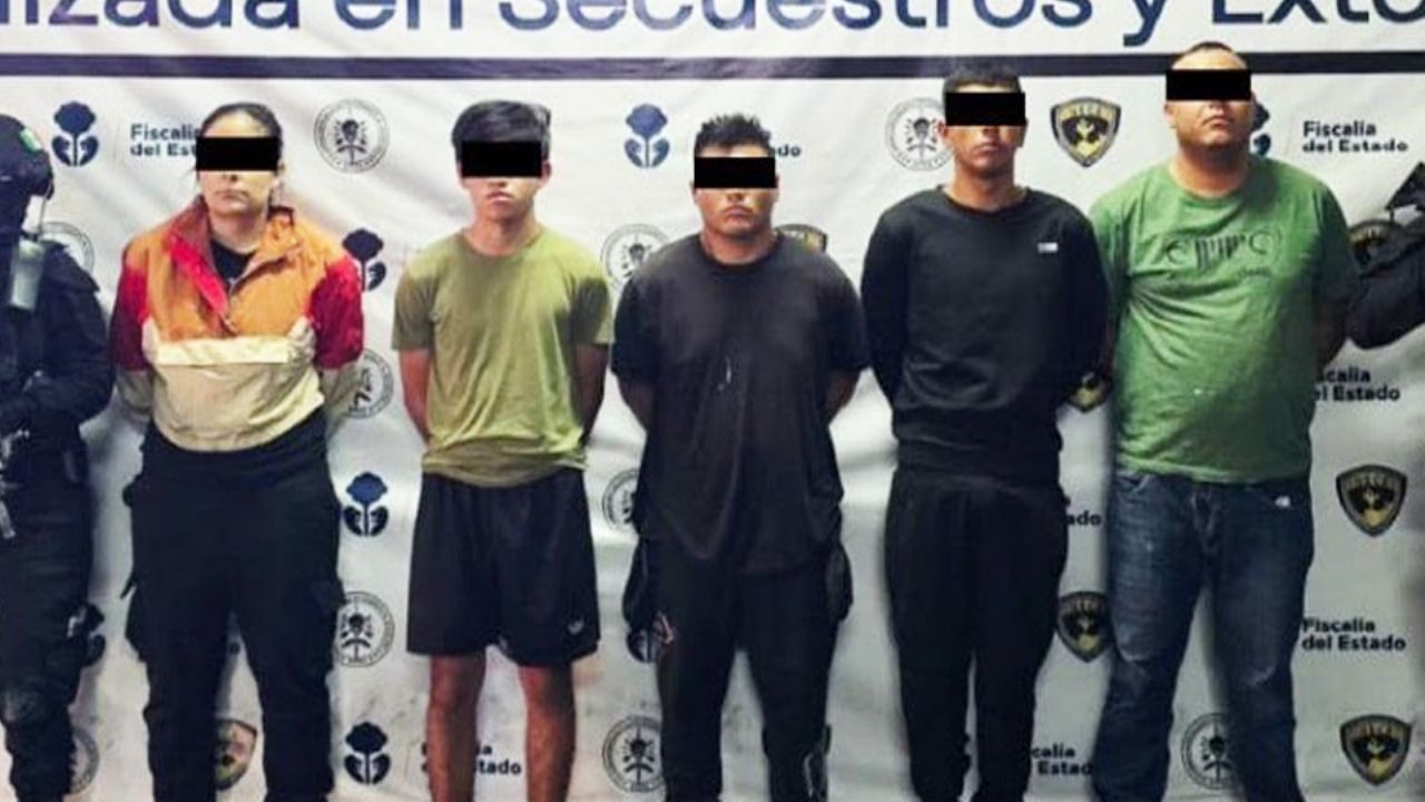 Caen ocho integrantes de red de secuestro y extorsión en Jalisco; tres son menores de edad