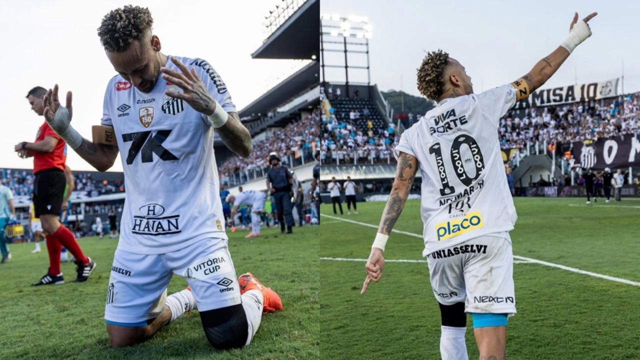 Neymar está cerca de renovar con el Santos luego de lograr su permanencia en el Brasileirao