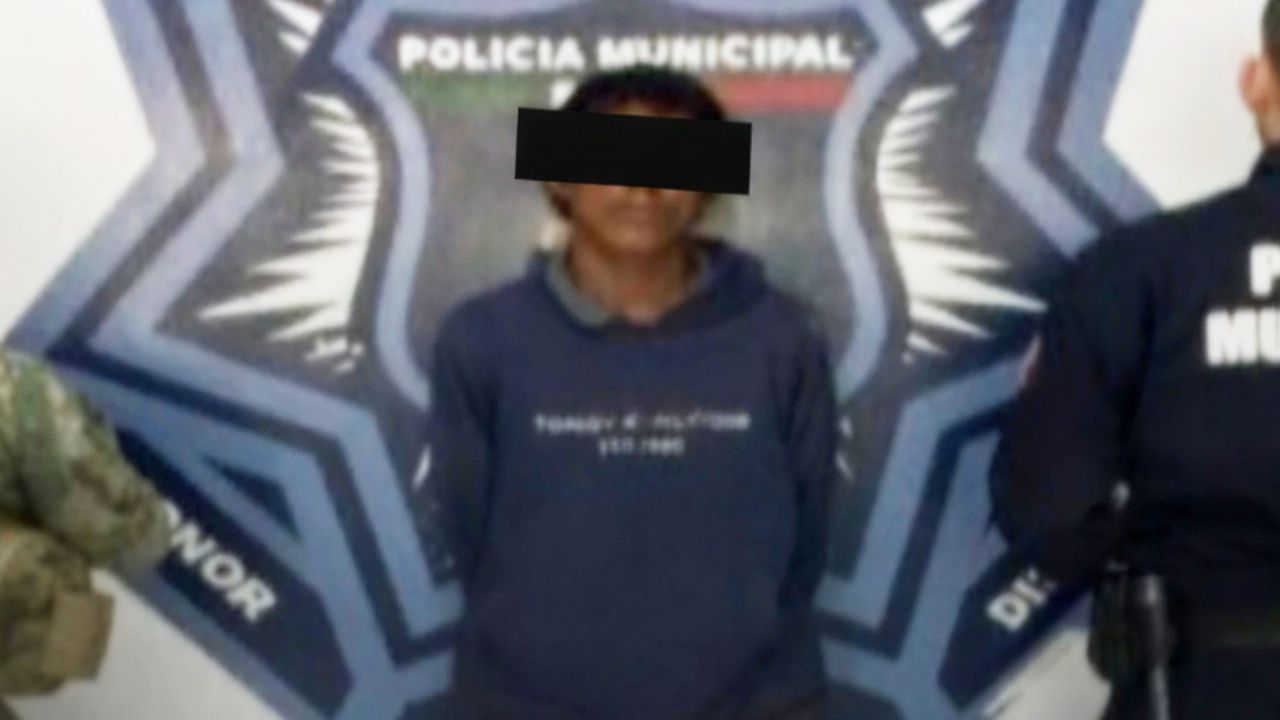 Detienen a joven vendedor de droga en calles de Cócorit; llevaba ocho envoltorios de crystal