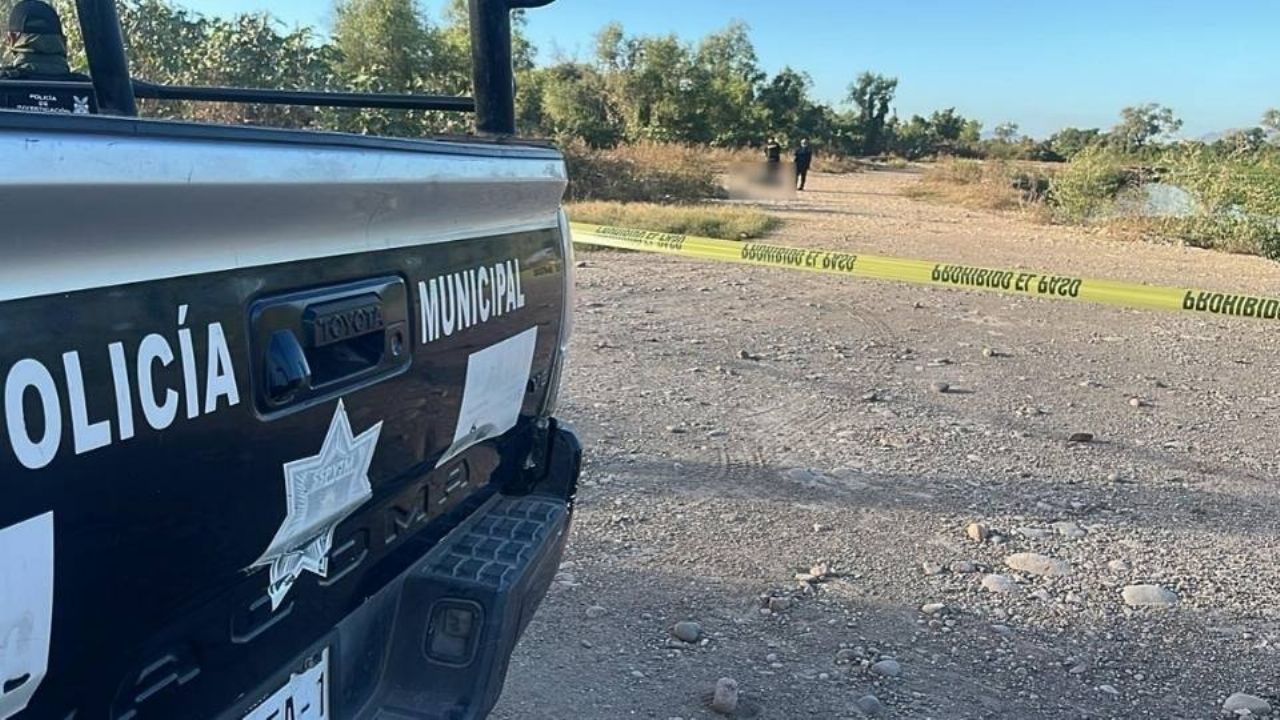 Enérgica movilización al poniente de Culiacán por el hallazgo de un hombre asesinado a balazos