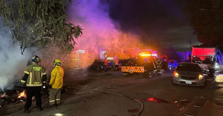 Las autoridades no reportaron víctimas mortales ni personas lesionadas.