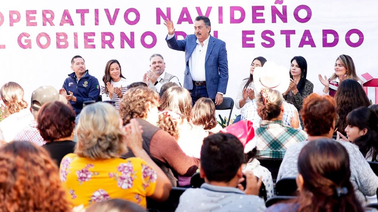 Gobierno de Sonora realiza el ‘Operativo Navideño’ en Cajeme; lleva apoyo a familias vulnerables