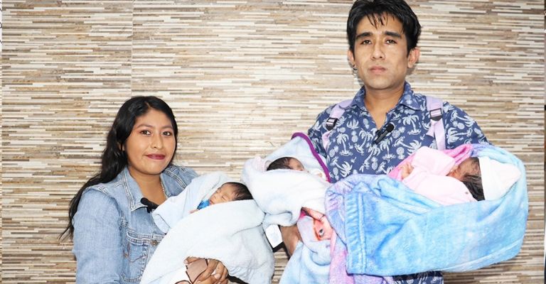 Nacimiento de trillizos en el IMSS Sonora: Luna, Sol y Abraham superan el desafío de un parto múltiple