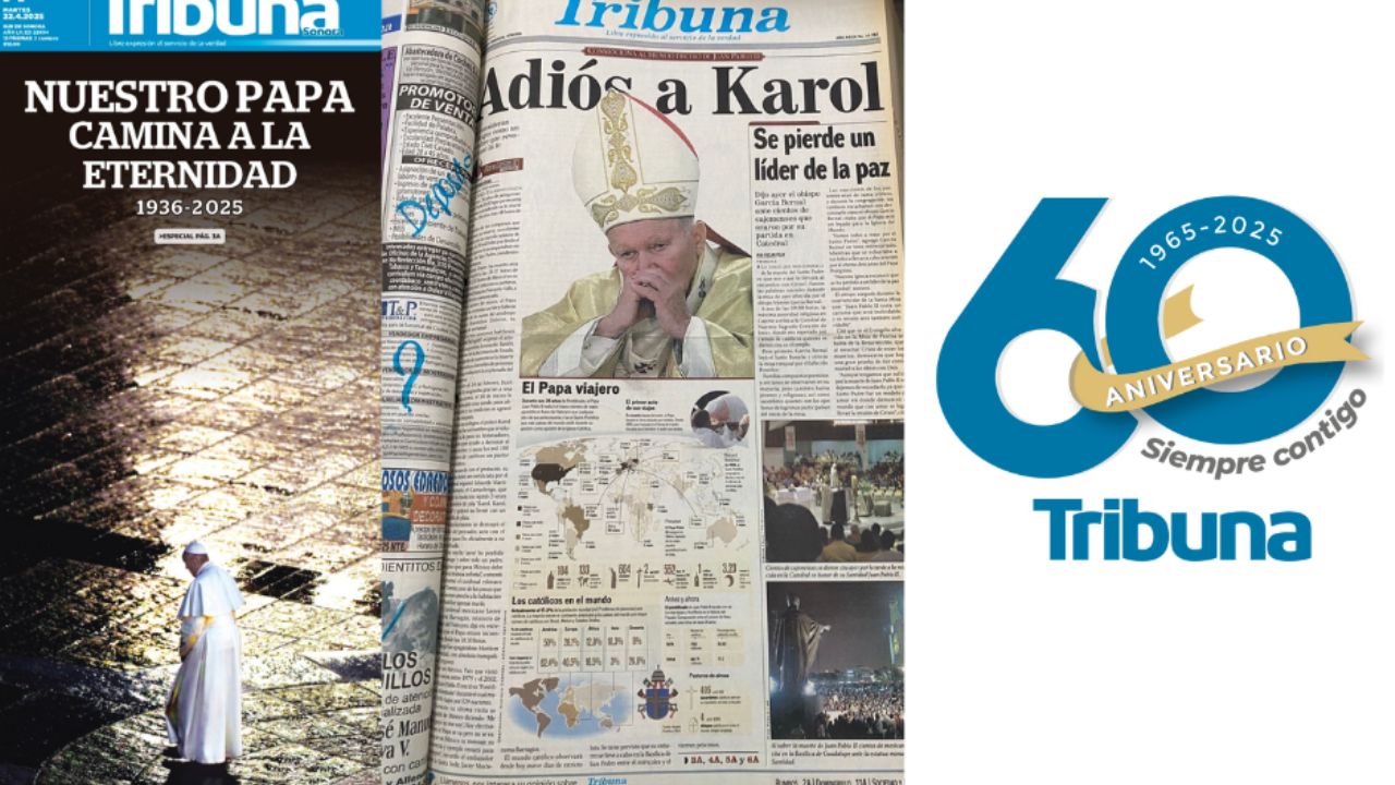 60 años, 60 historias: TRIBUNA y los Papas: portadas que marcaron la historia de la Iglesia
