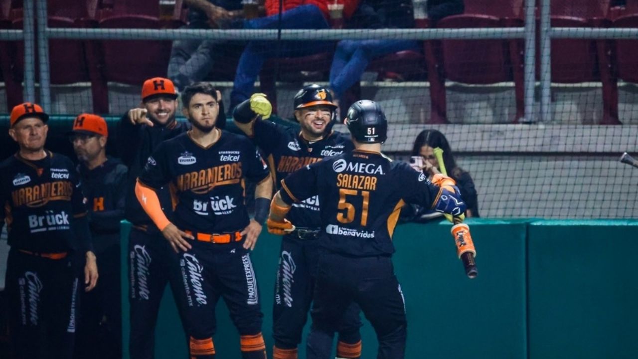 Cuadrangular de César Salazar da serie a Naranjeros de Hermosillo en Nayarit