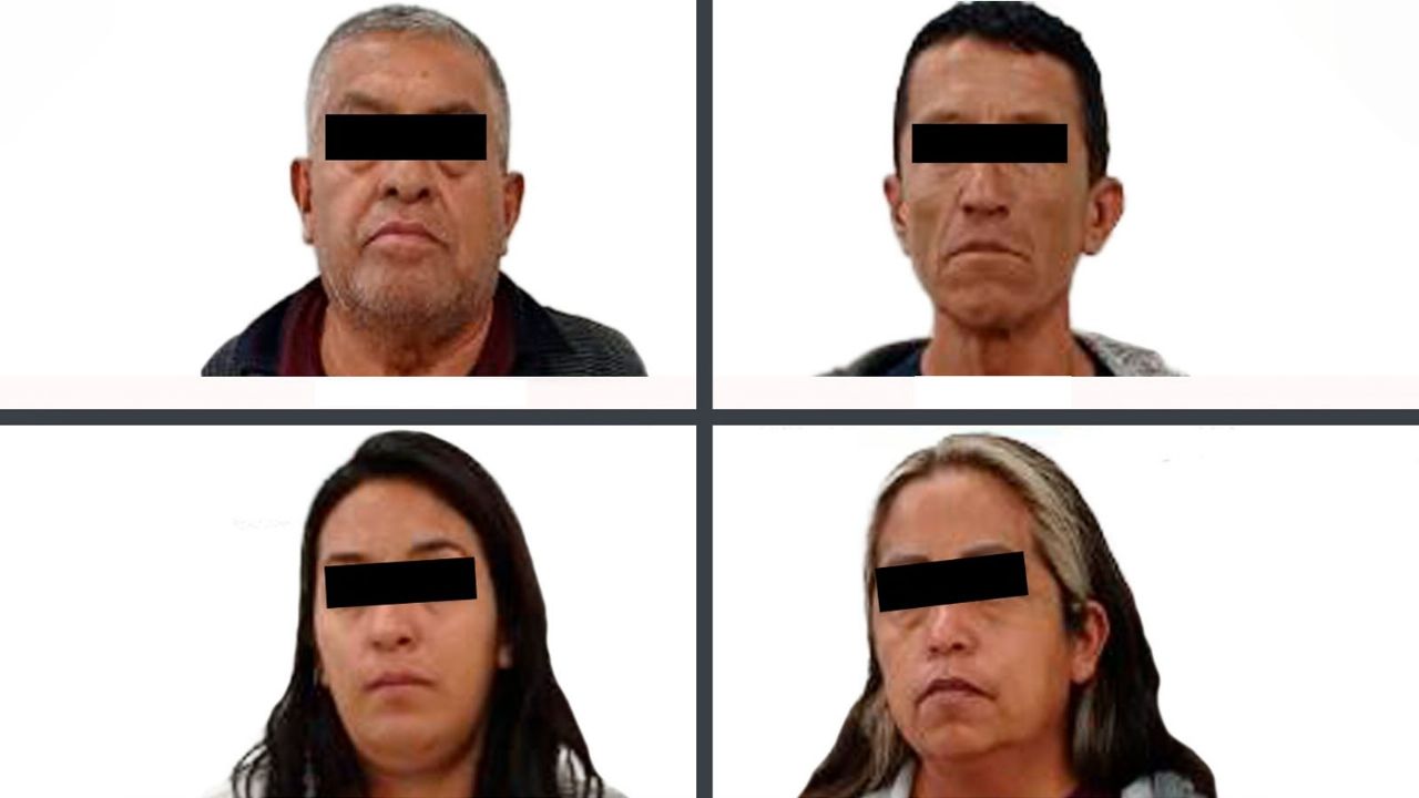 Caen cuatro miembros de grupo criminal; están acusado de matar a cuatro personas en Edomex