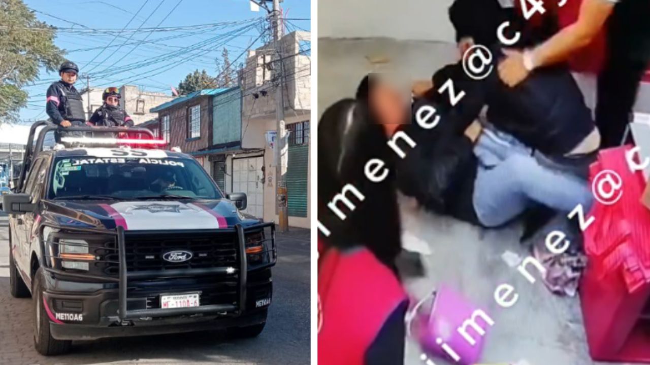 Valiente reacción en Edomex: Frustran asalto y someten a delincuente armado (VIDEO)