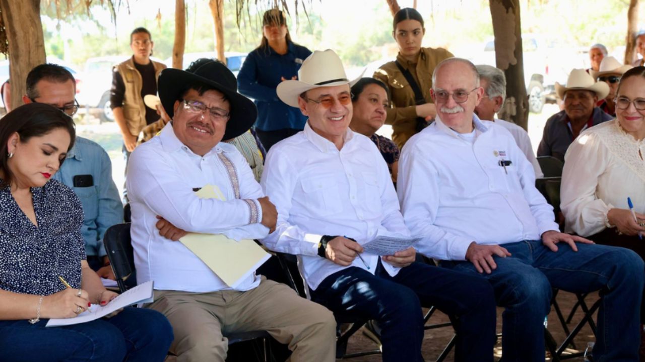 Gobernador Durazo y titulares de INPI y Sader evalúan resultados del Plan de Justicia Yaqui