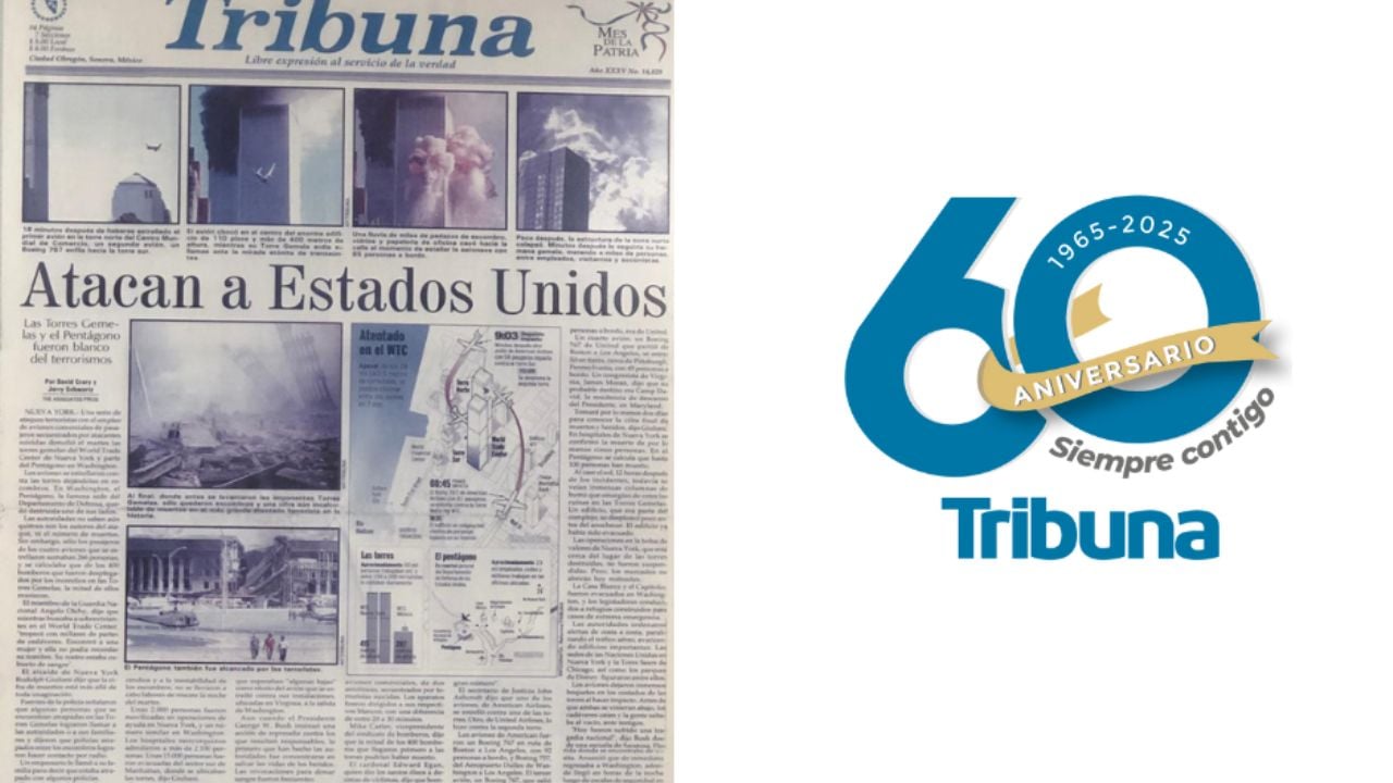 60 años, 60 historias: Cayeron Las Torres Gemelas; penetran seguridad de los Estados Unidos