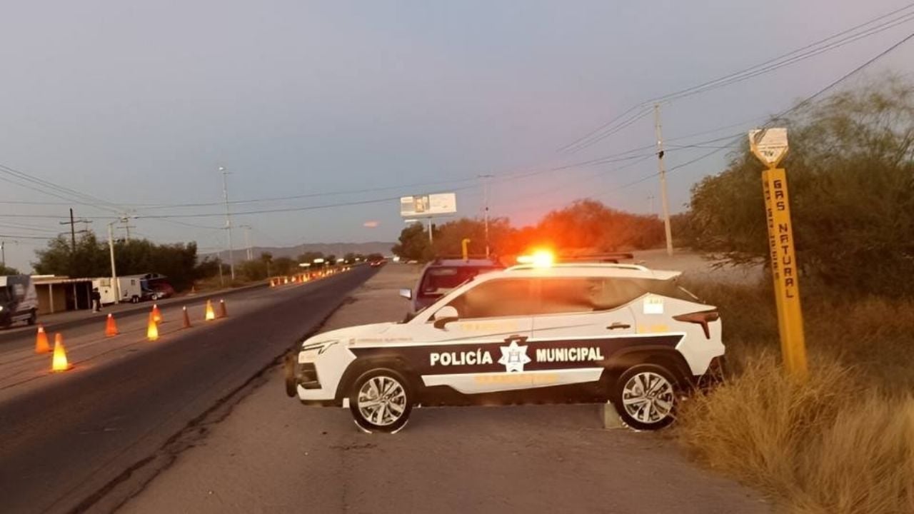 Tras persecución policial en Hermosillo, atoran a presunto responsable del robo de un vehículo