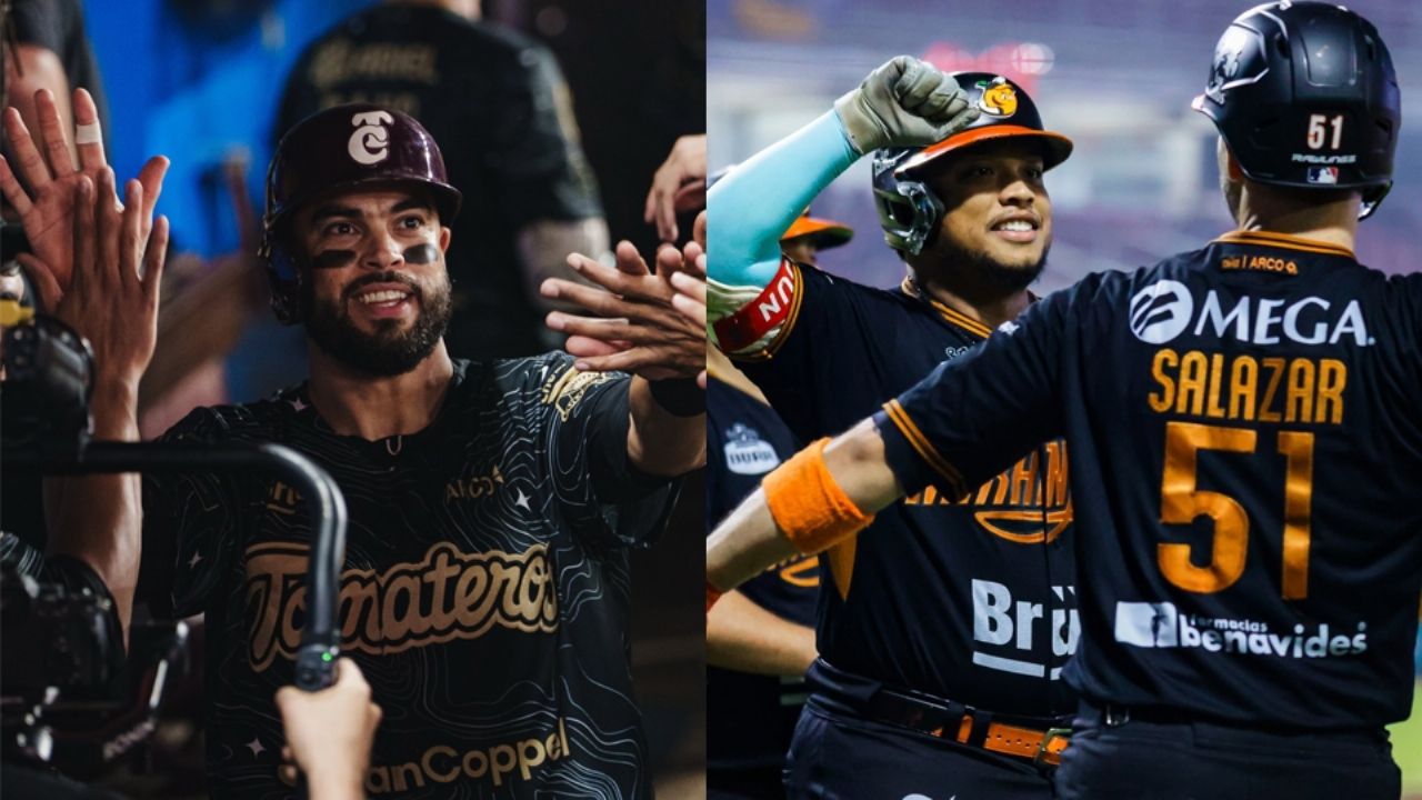 Tomateros de Culiacán y Naranjeros de Hermosillo se disputan la cima del standing de la LAMP 2025-2026