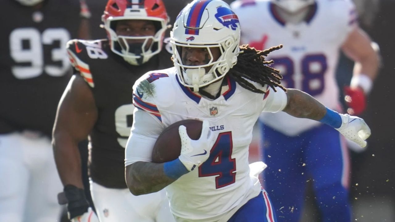James Cook encabeza victoria de Bills sobre Browns y Buffalo se acerca a playoffs