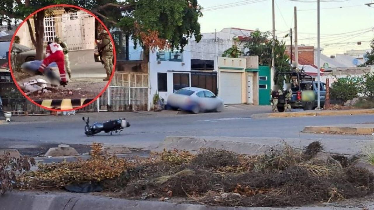 Era Ángel Guadalupe: Asesinan a sujeto cuando viajaba en su moto al suroriente de Culiacán