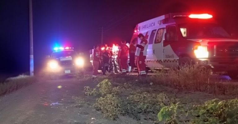 Hombre se debate entre la vida y la muerte tras ser arrollado por vehículo fantasma en el Valle del Yaqui