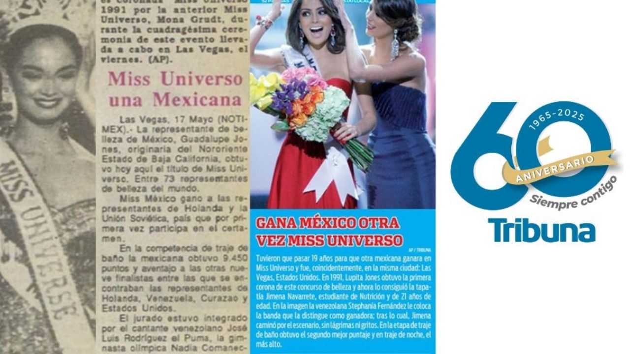 60 años, 60 historias: Las cuatro coronas mexicanas en Miss Universo