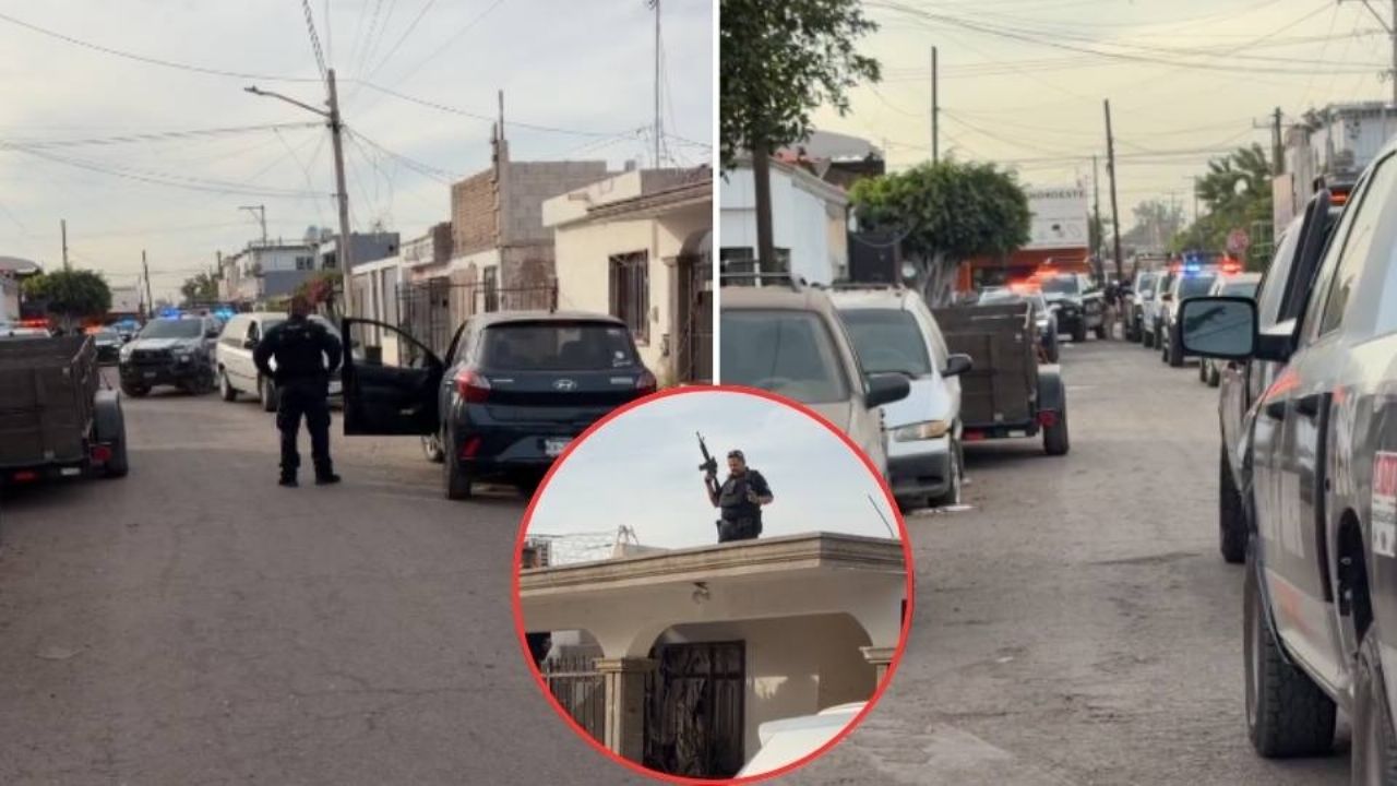 Reportan persecución de sujetos armados contra familia en Ciudad Obregón; detienen a uno