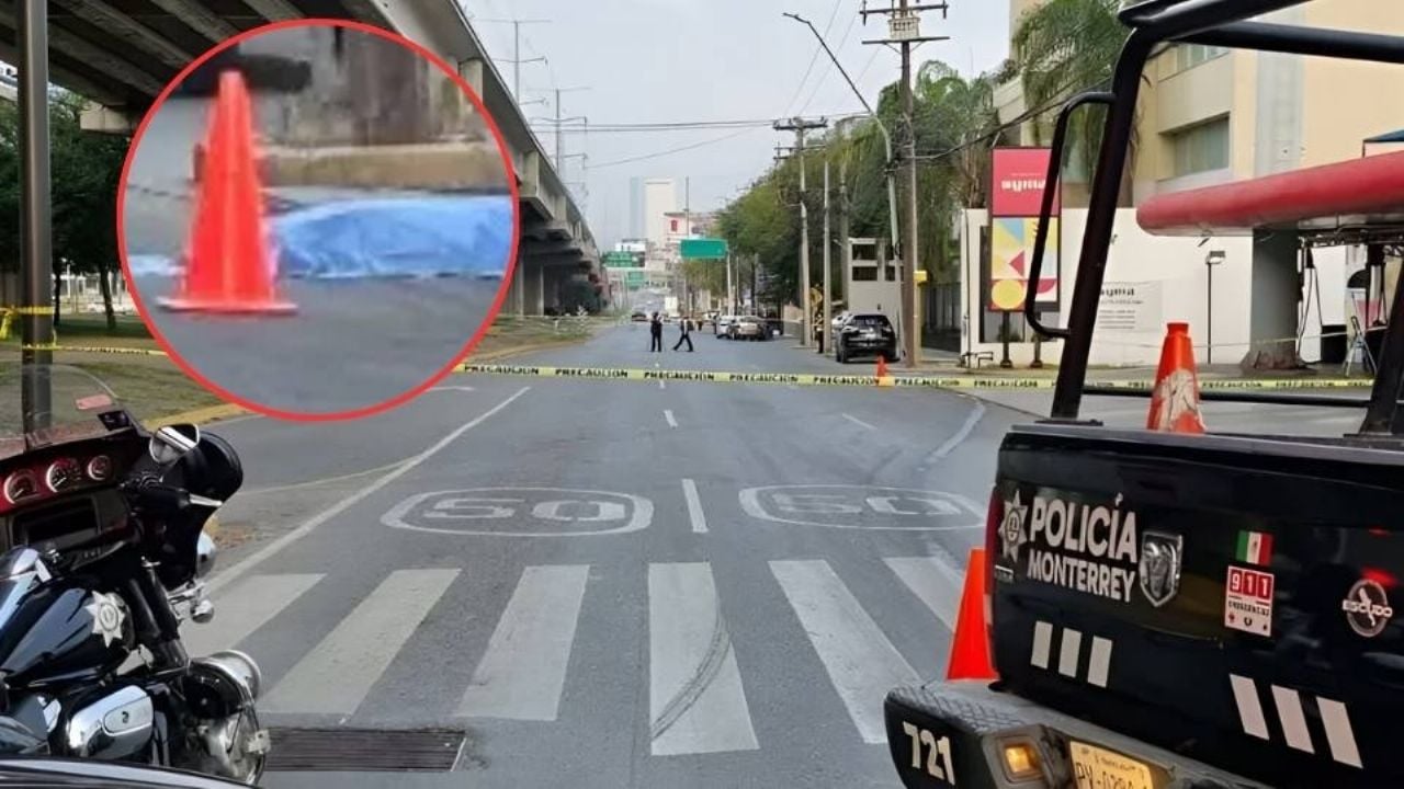 Fallece hombre atropellado de forma violenta al sur de Monterrey; el conductor se dio a la fuga
