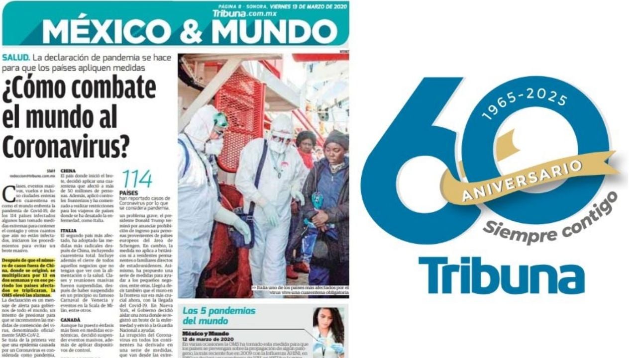 60 años, 60 historias: Un año que marcó la historia; 2020 y la crisis del Covid-19