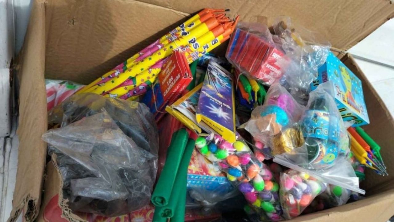 Decomisos de pirotecnia por temporada decembrina en Hermosillo superan los 100 kilos