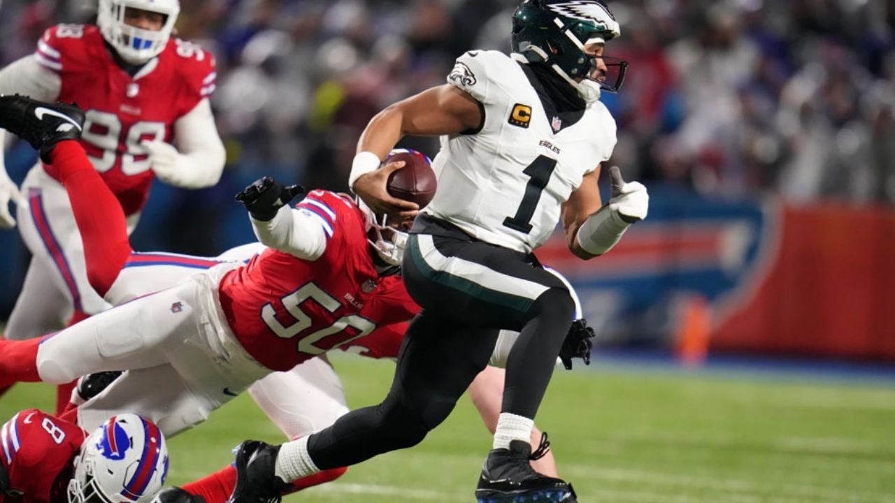 In extremis: Eagles resisten y salen con la victoria en su visita a los Bills