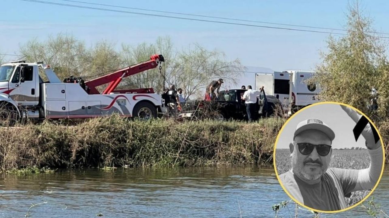 Despiden a reconocido productor agrícola de Cajeme que murió tras accidente en el Canal Bajo