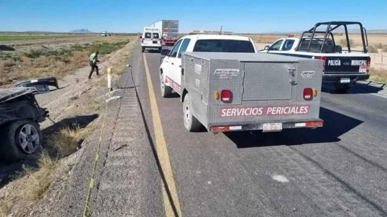 Trágica volcadura en Durango: Familia sufre fatal accidente carretero y una mujer pierde la vida