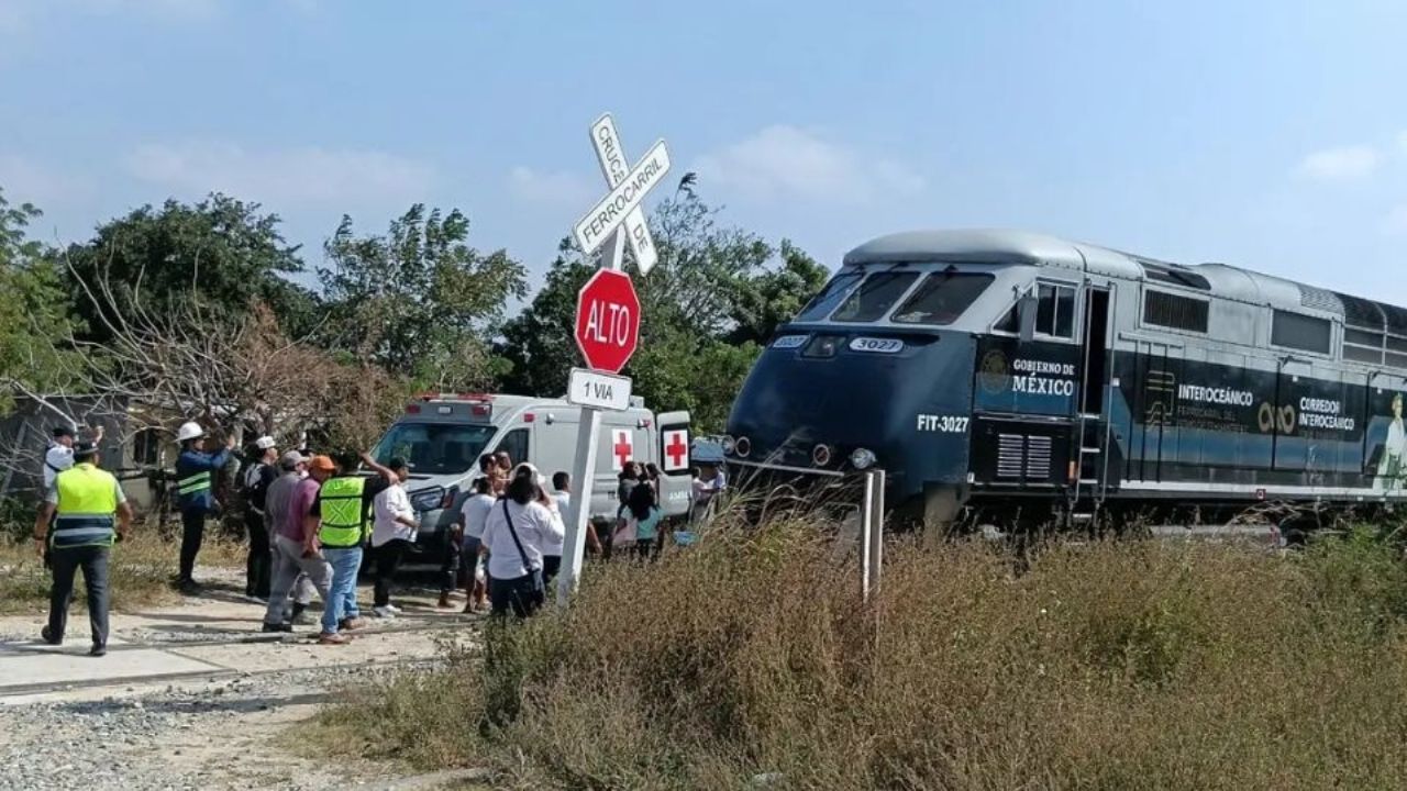 FGR acusará HOMICIDIO CULPOSO por tragedia del Tren Interoceánico; señalan exceso de velocidad como causa