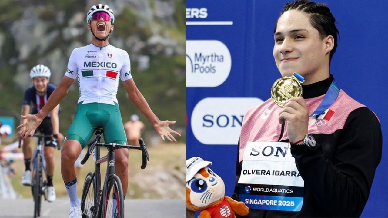 Isaac del Toro y Osmar Olvera destacan como los deportistas mexicanos con mayor éxito en el 2025