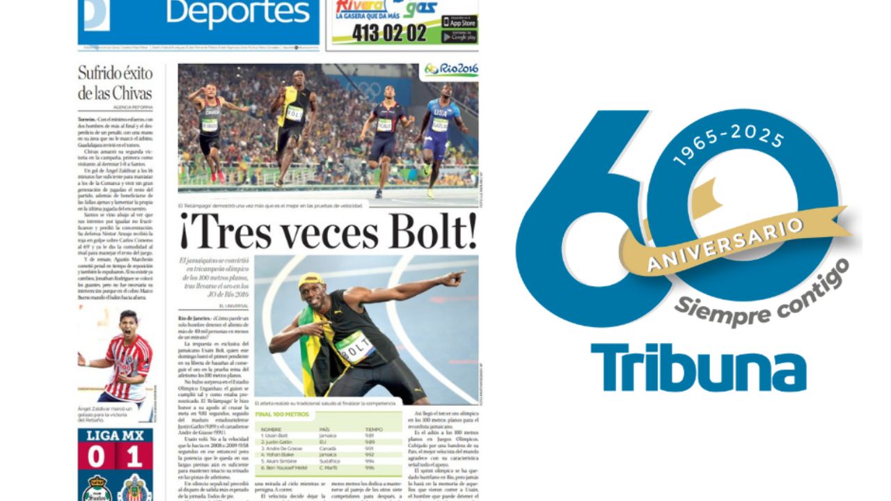 60 años, 60 historias: Tres veces Bolt: la consagración del ‘Relámpago’ en los 100 metros planos