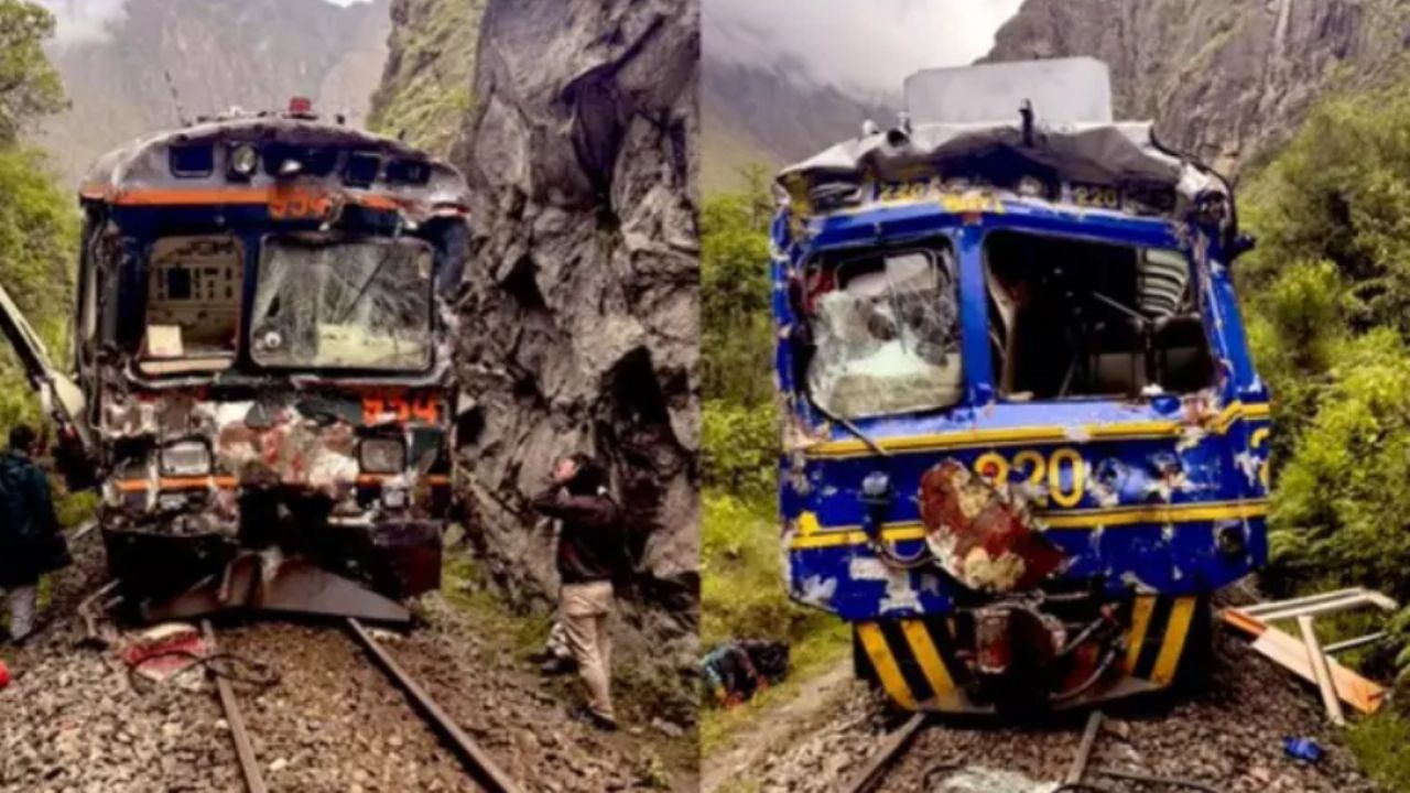 Perú: Choque de trenes en camino a Machu Picchu deja un muerto y 36 heridos
