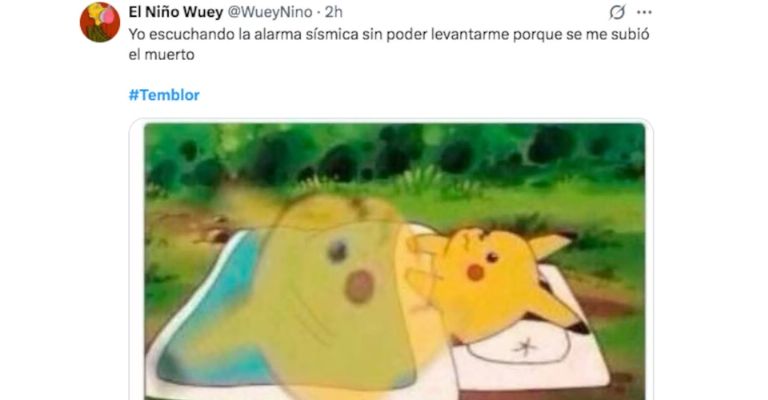 Memes sobre el sismo del 2 de enero