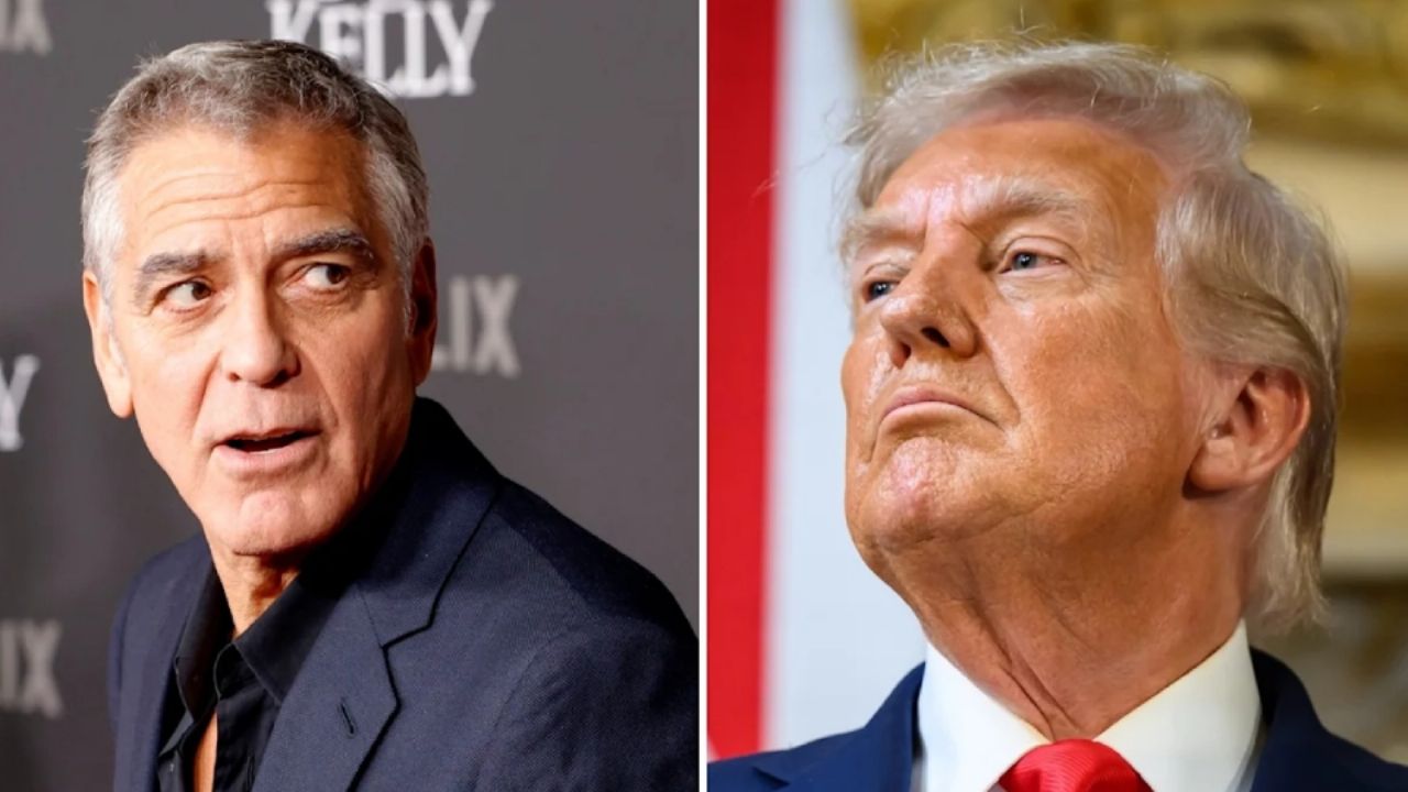 Donald Trump destroza a George Clooney al obtener ciudadanía francesa: “No era una estrella de cine”