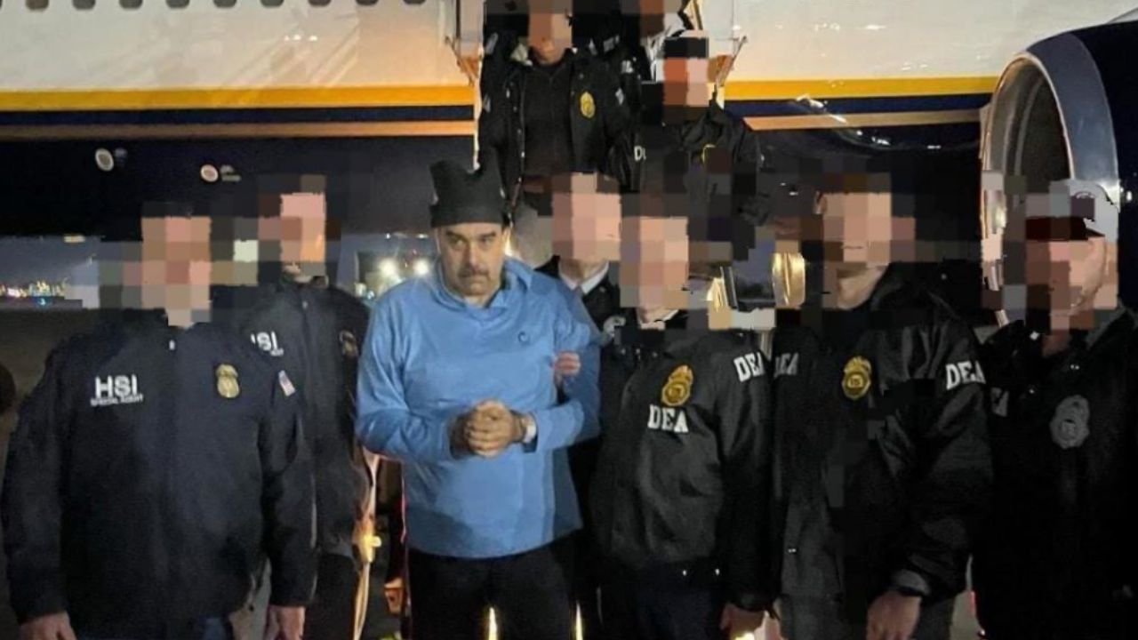 VIDEO: Nicolás Maduro da sus PRIMERAS PALABRAS al llegar a Estados Unidos; así ingresó a las oficinas de la DEA