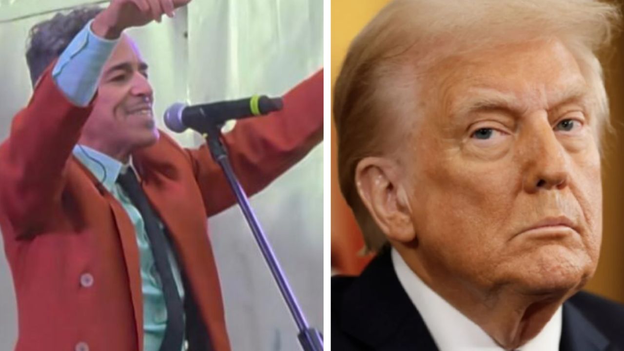 En pleno Zócalo, vocalista de Café Tacvba acusa a Trump de “terrorista” y apoya a Venezuela (VIDEO)