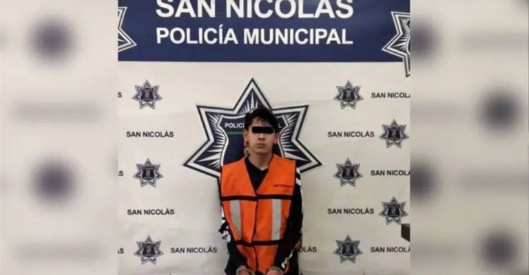 Detienen a menor por participar en el intento de asalto de un comerciante en San Nicolás.