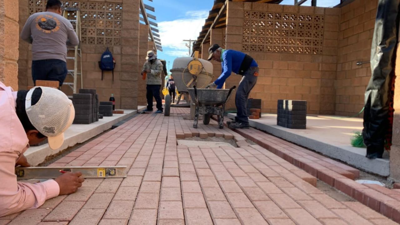 Corredor turístico de Bahía de Kino en Hermosillo registra un avance del 90 por ciento