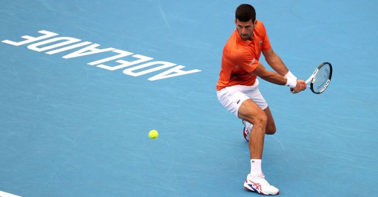 Djokovic llegará sin nivel competitivo al primer Grand Slam