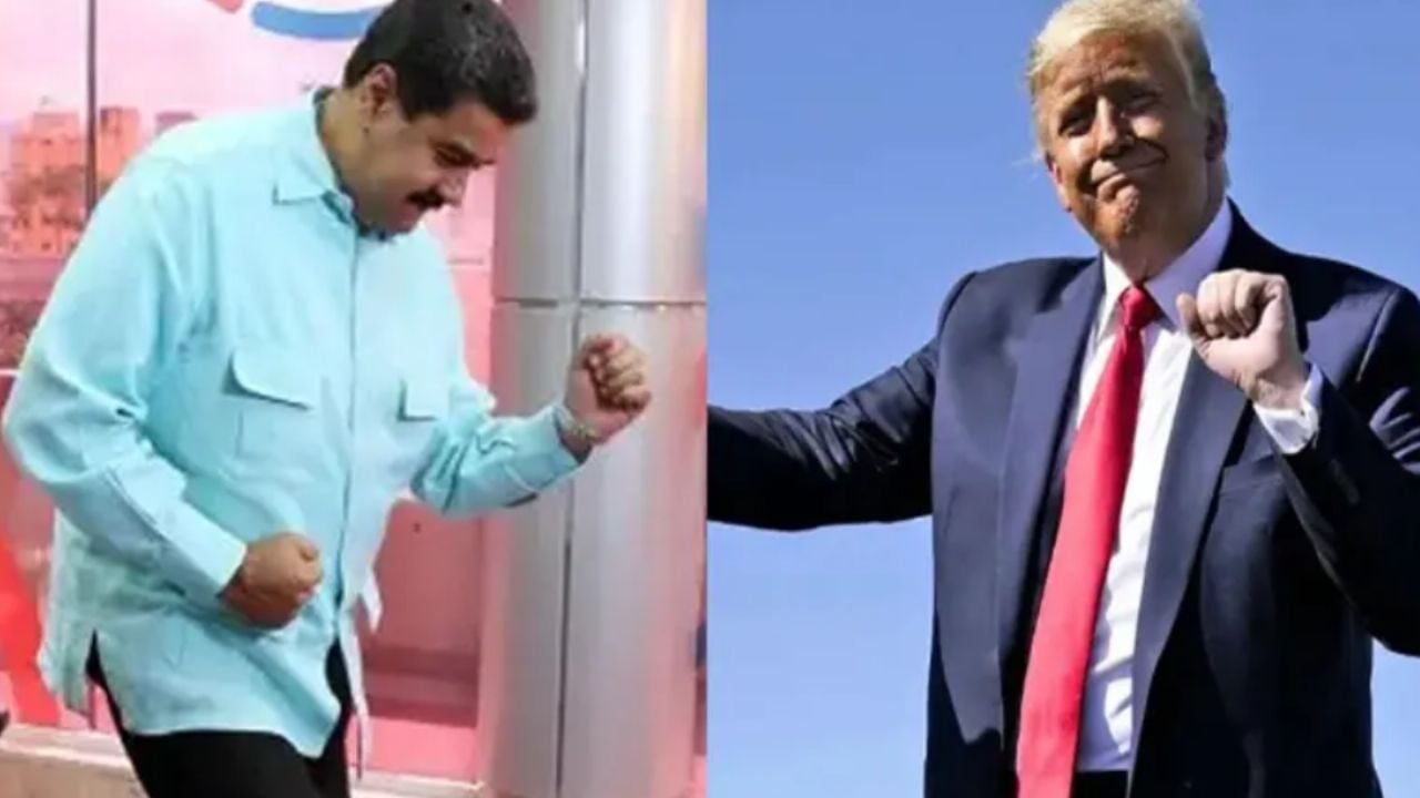Trump se burla de los bailes de Nicolás Maduro; dice que lo intenta “imitar”