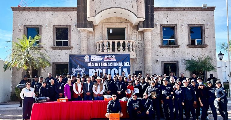 Reconocen en Ciudad Obregón y Bácum la valentía, vocación y compromiso de policías municipales