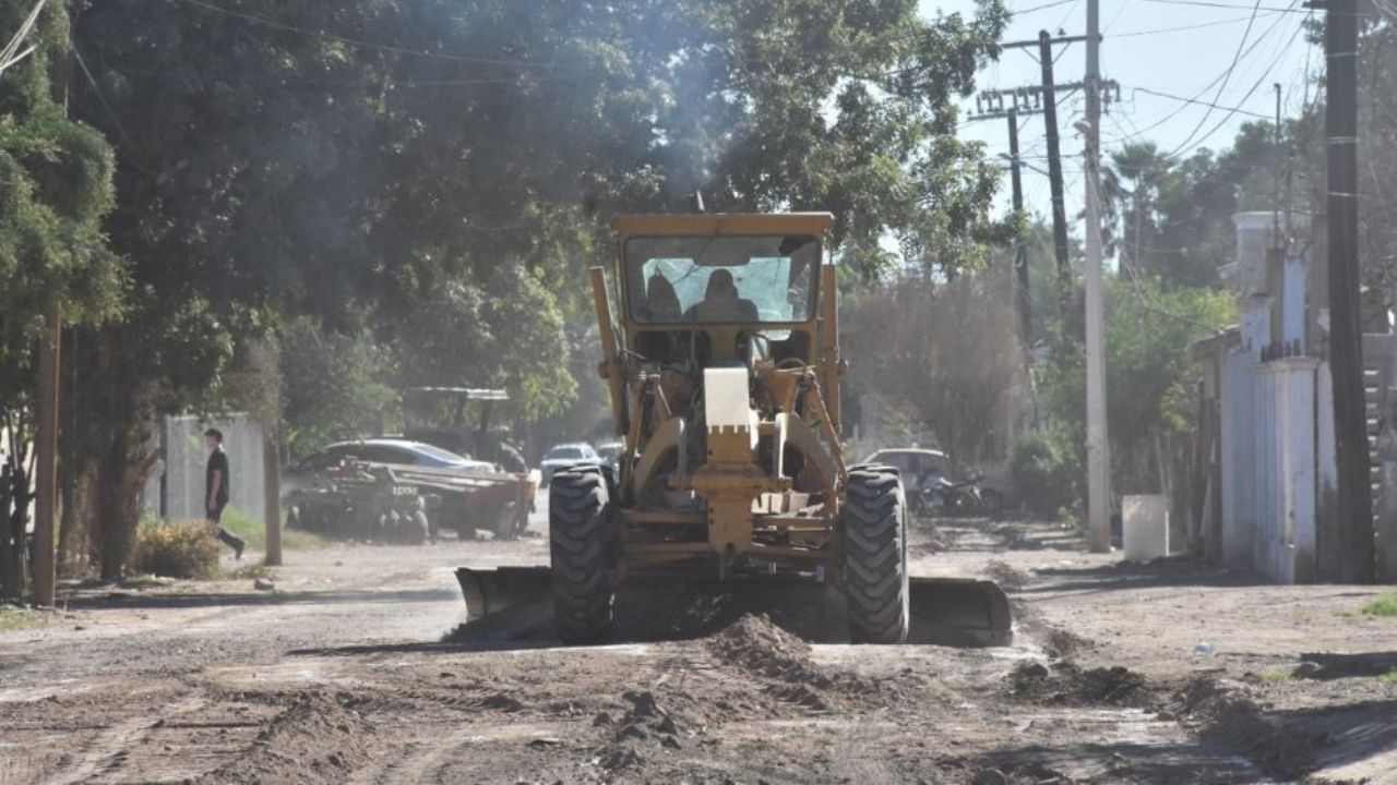 Navojoa buscará reducir el rezago de pavimentación este 2026; bachearán cinco mil metros cuadrados por mes
