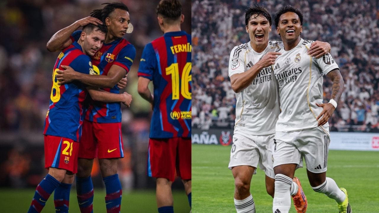 Real Madrid vs Barcelona; horarios y dónde ver EN VIVO la final de la Supercopa de España 2026 en México
