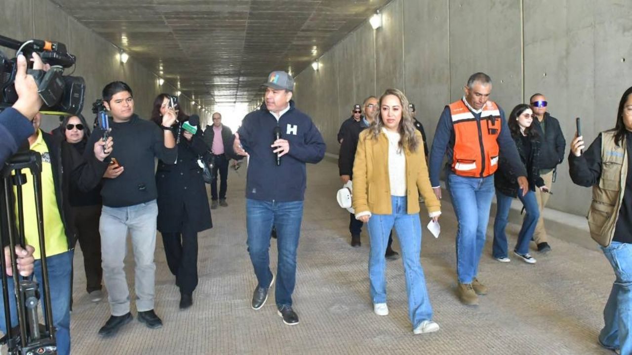 Antonio Astiazarán anuncia que paso a desnivel se inaugurará antes y sin riesgo de inundación