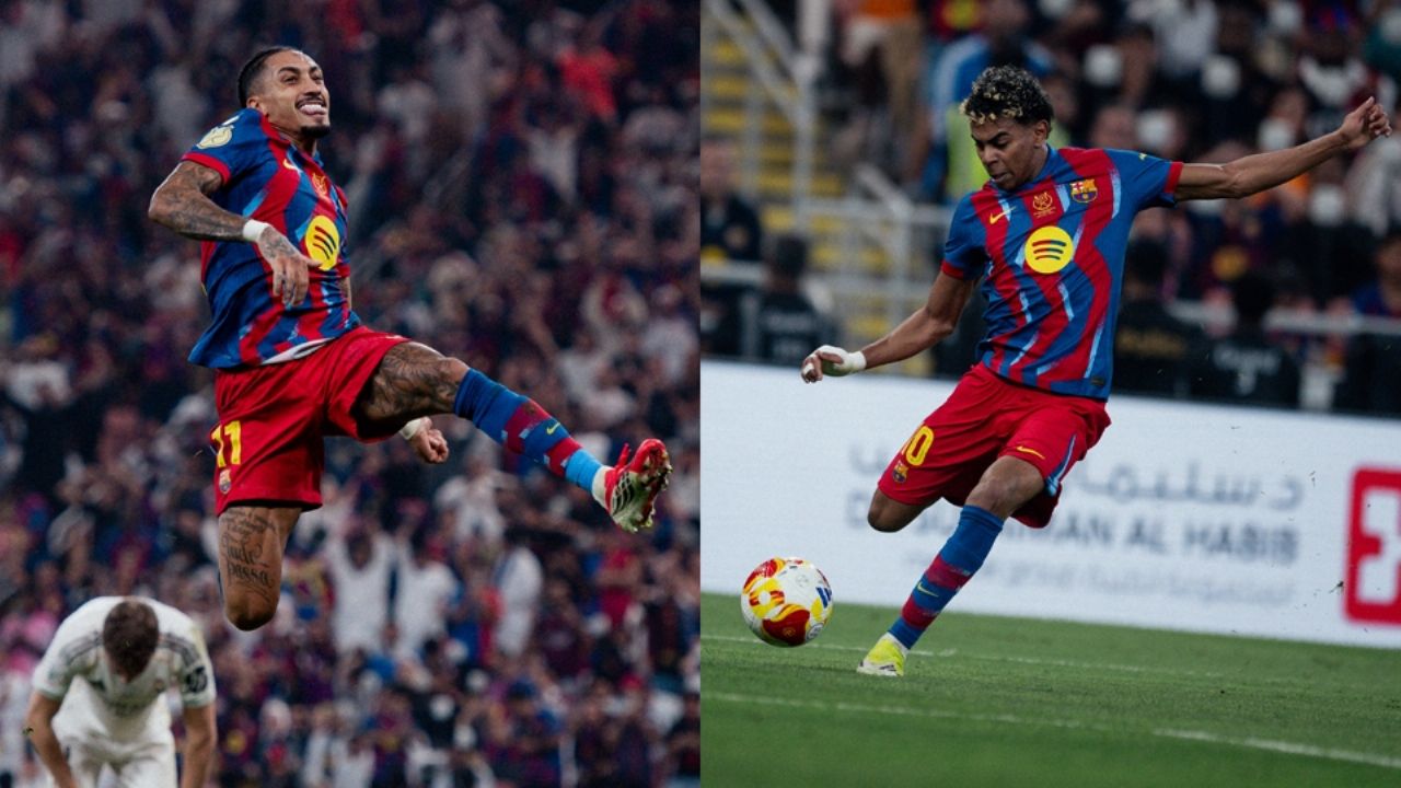 Barcelona doblega al Real Madrid y se convierte en campeón de la Supercopa de España 2026