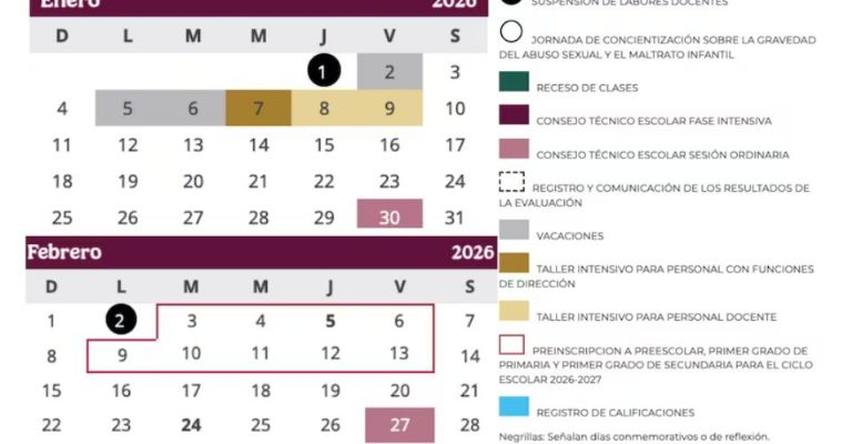 La SEP confirmó el primer megapuente de cuatro días para el último fin de semana de el mes de enero