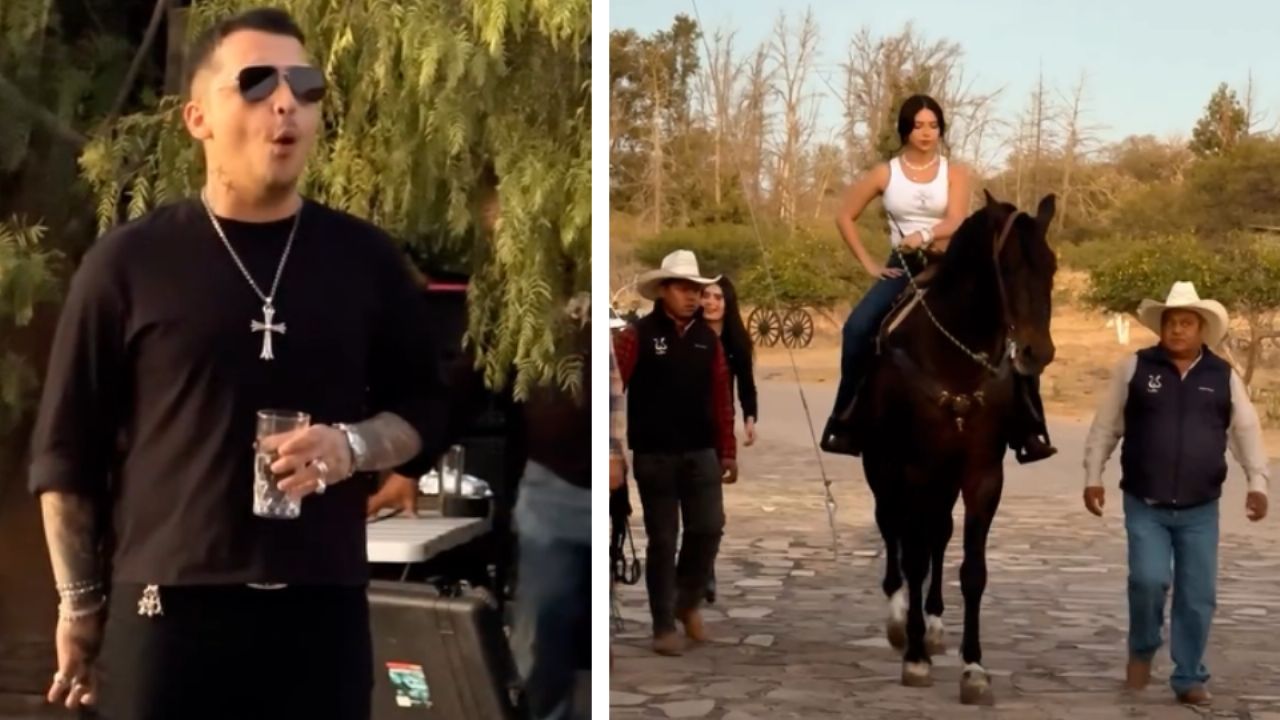 Christian Nodal festeja su cumpleaños y recibe de Ángela Aguilar un regalo que acaparó miradas (VIDEO)