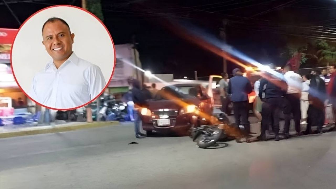 Detienen a delegado del Bienestar en Puebla por atropellar a motociclista; víctima está en coma