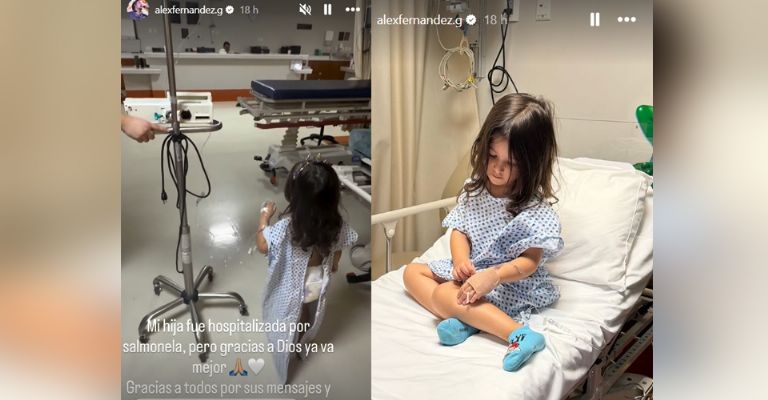 Nieta de Alejandro Fernández es hospitalizada por esta terrible razón 